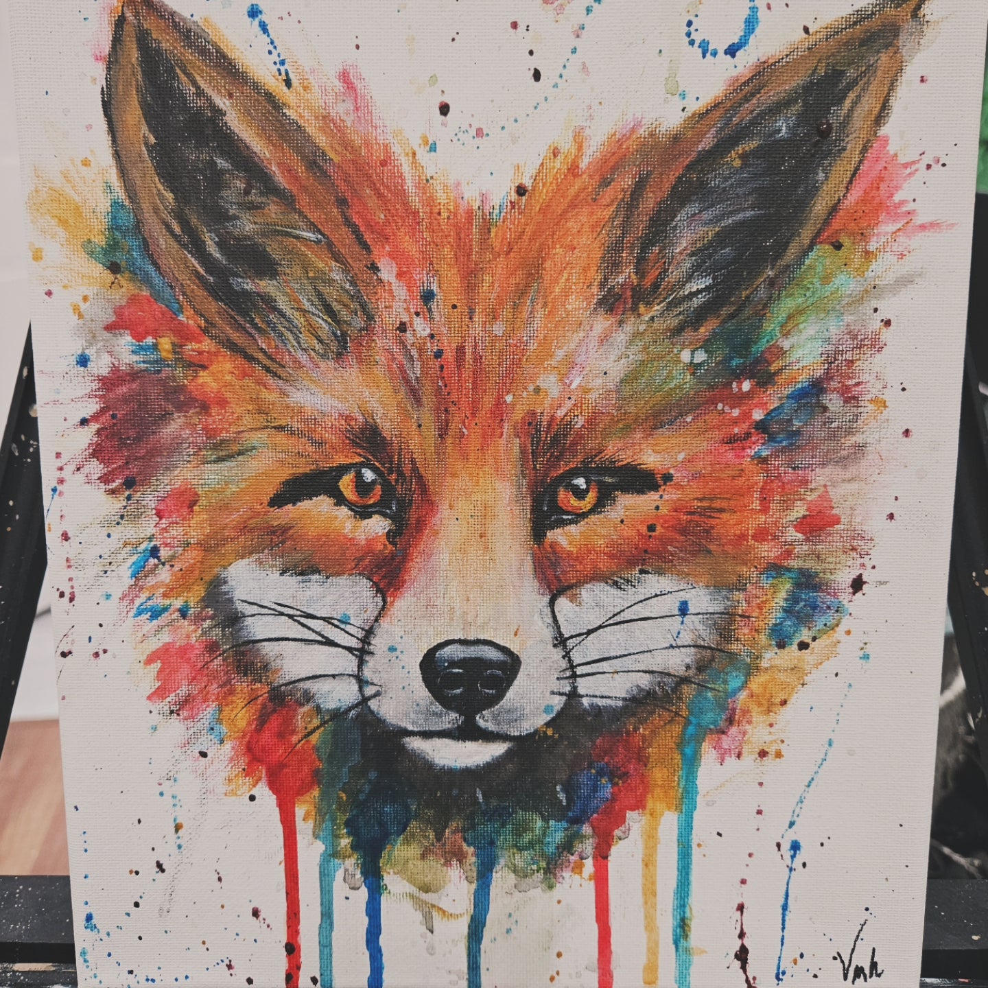 "Vixen"  Print - by Victoria Montgomery-Hodge Art