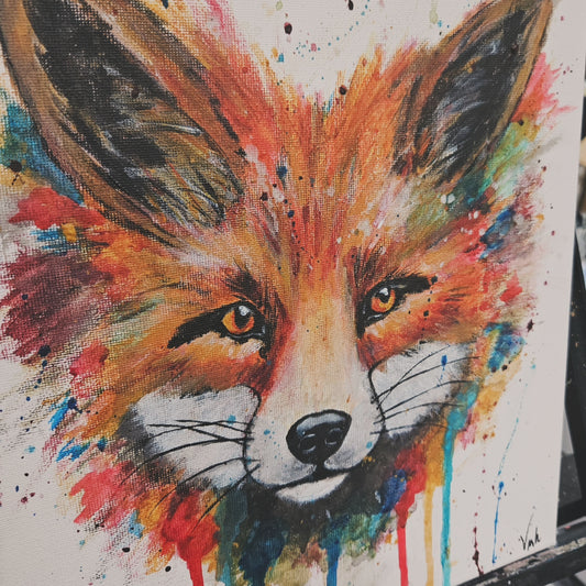 "Vixen"  Print - by Victoria Montgomery-Hodge Art