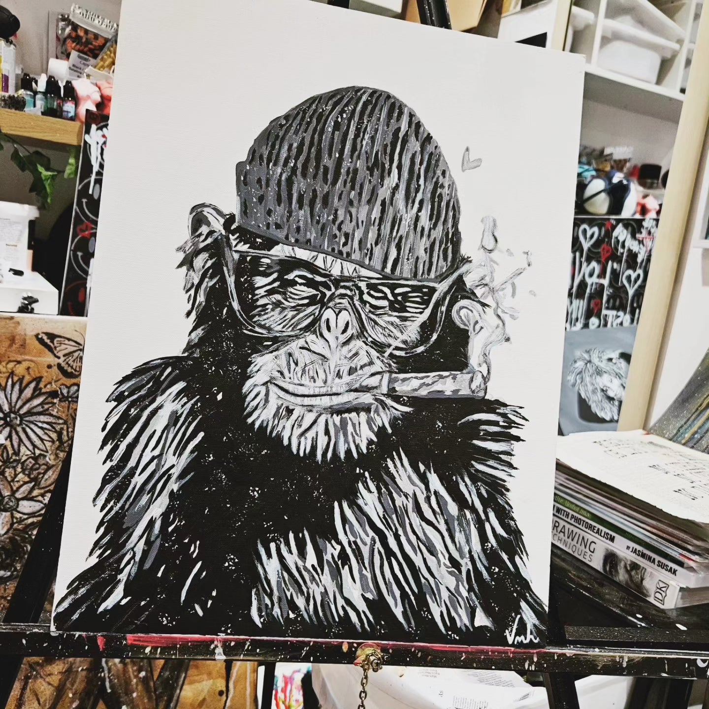 "El Ch-ape-o"  Print - by Victoria Montgomery-Hodge Art